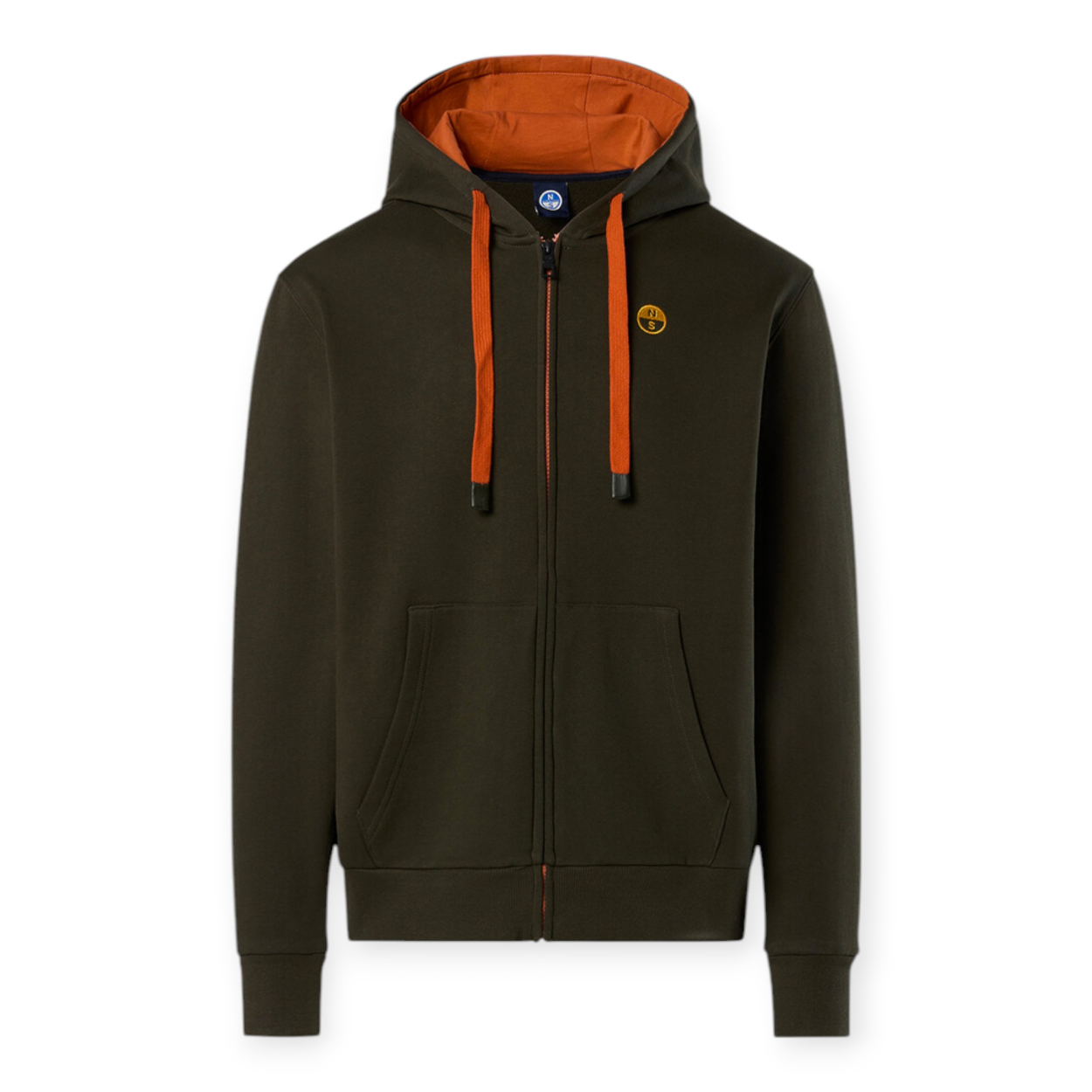 NORTH SAILS FELPA UOMO HOODED FULL ZIP