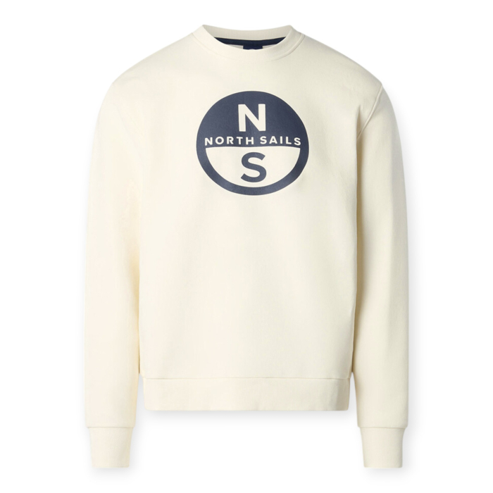 FELPA UOMO HOODIE CON STAMPA MAXI LOGO NORTH SAILS