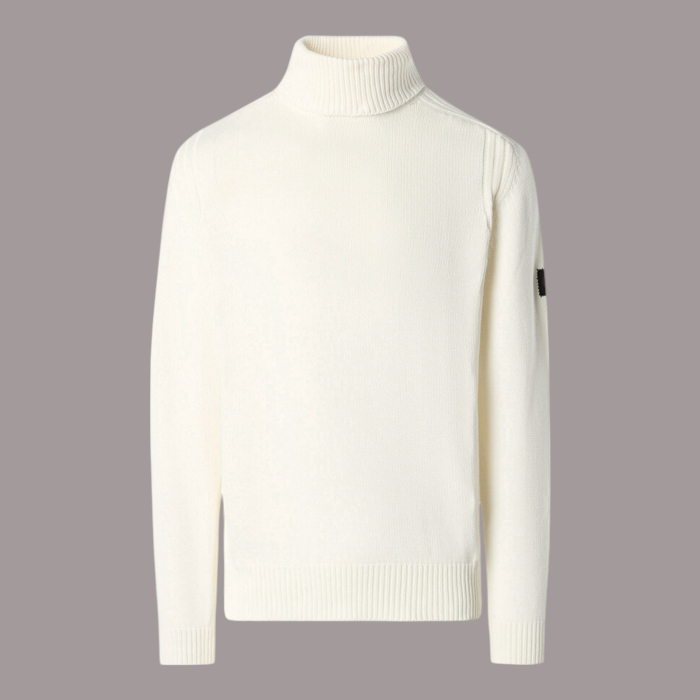 MAGLIONE DOLCEVITA A COSTE NORTH SAILS