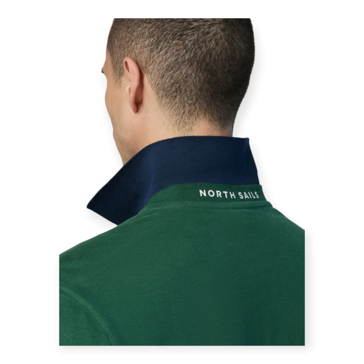 POLO UOMO A MANICHE LUNGHE CON PATCH...