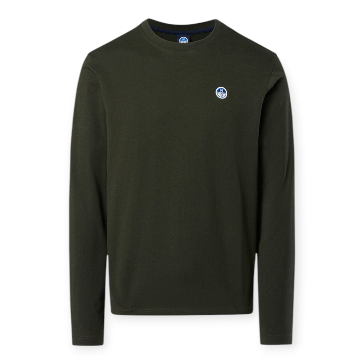 T-SHIRT UOMO MANICHE LUNGHE CON PATCH...