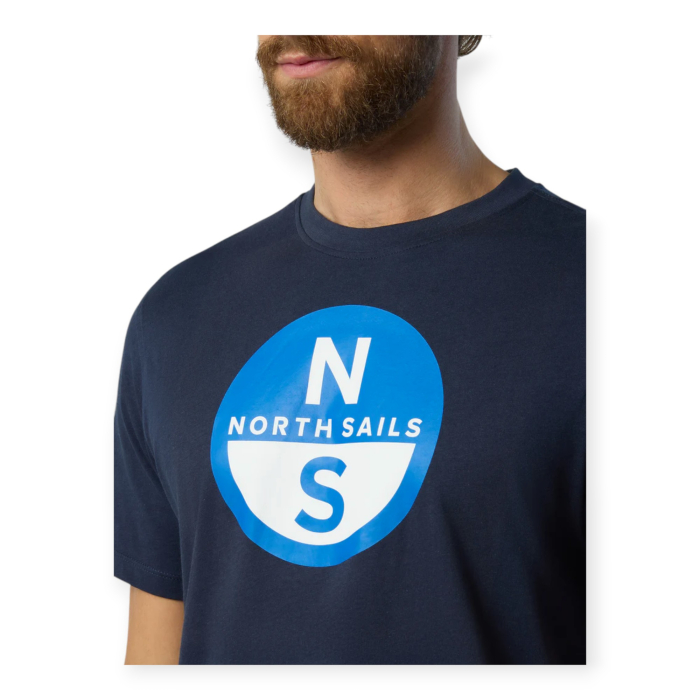 T-SHIRT UOMO CON MAXI LOGO NORTH SAILS
