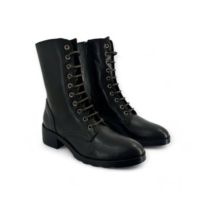 ANFIBIO ALLACCIATO IN PELLE LISCIA MILU' MILANO