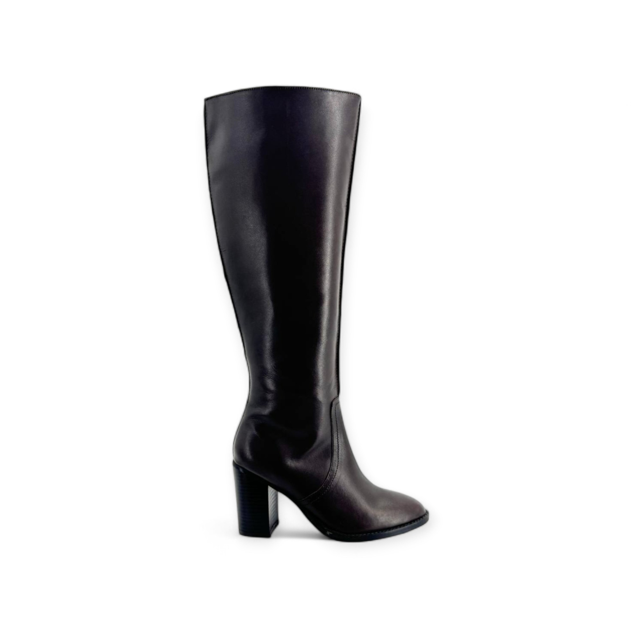 STIVALE DONNA IN PELLE CON CHIUSURA ZIP MGN COLLECTION