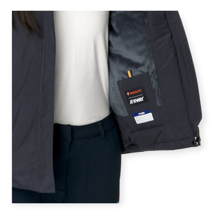 K-WAY LIL SOFT TOUCH MARMOTTA CORTO DONNA