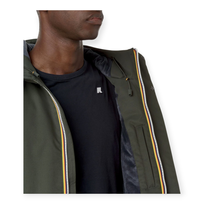 K-WAY JACKO TWILL MARMOTTA UOMO