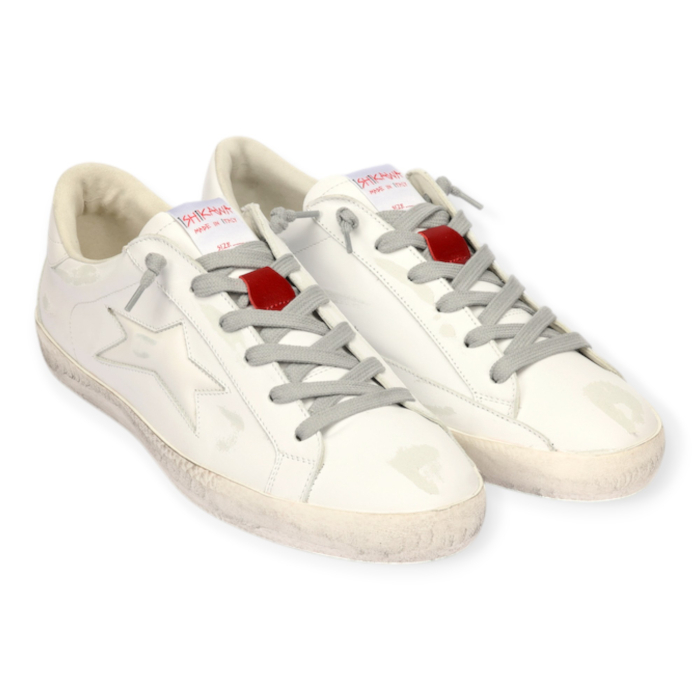 ISHIKAWA LOW USED SNEAKERS UOMO