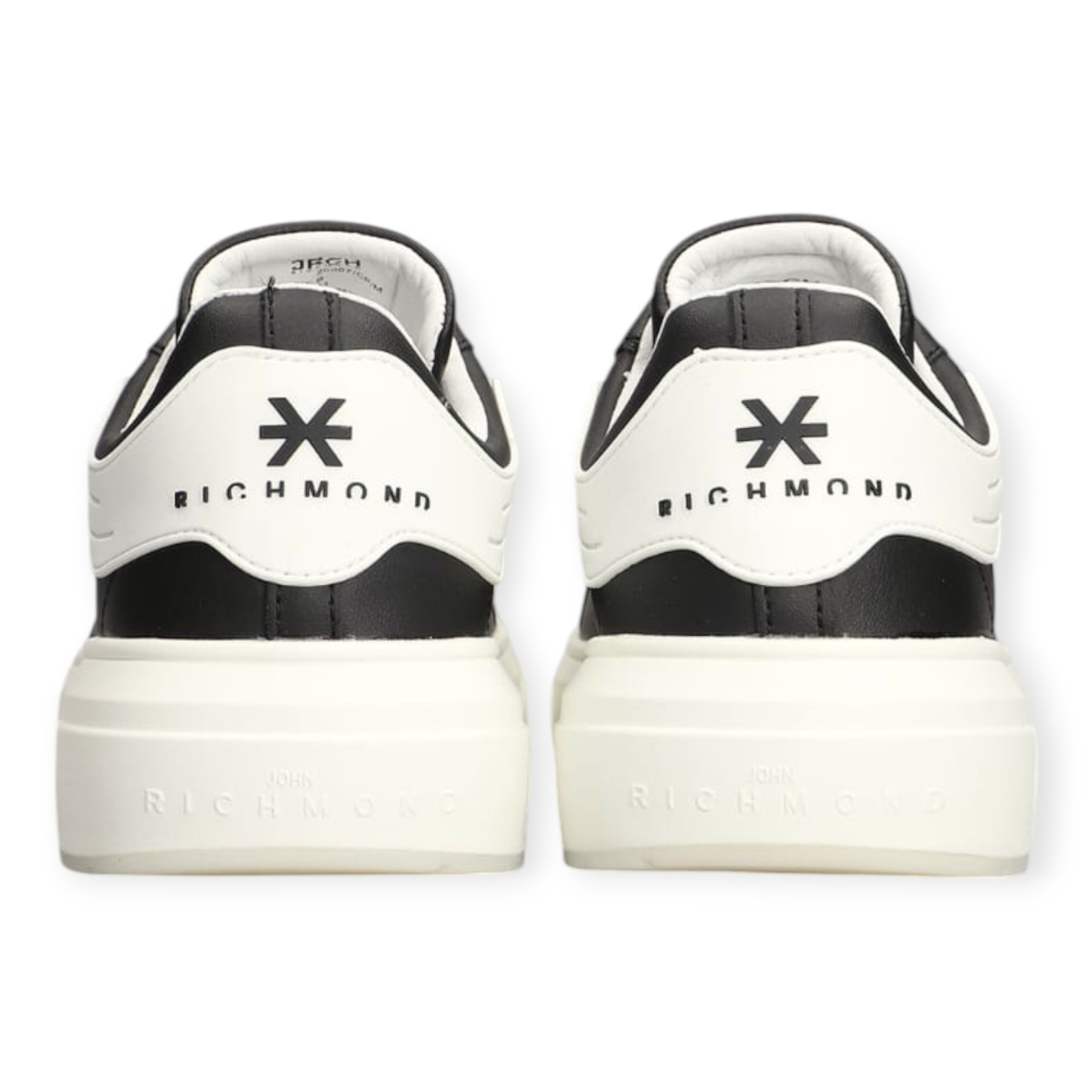 JOHN RICHMOND SNEAKERS UOMO NERO IN...