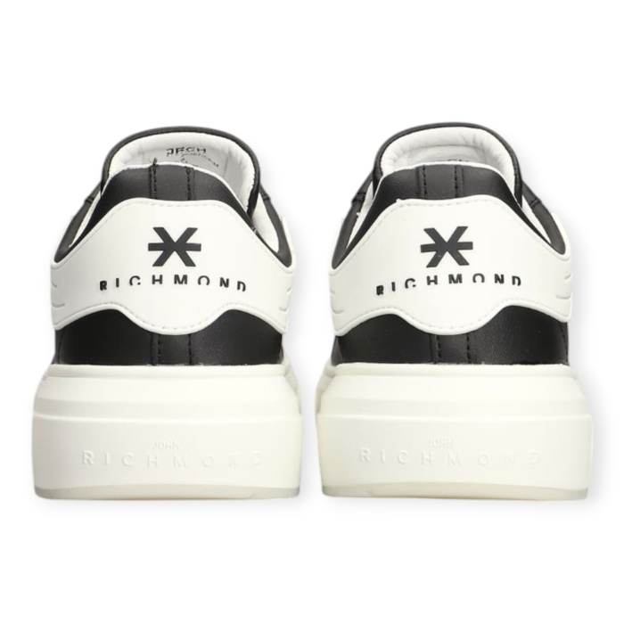 JOHN RICHMOND SNEAKERS UOMO NERO IN PELLE