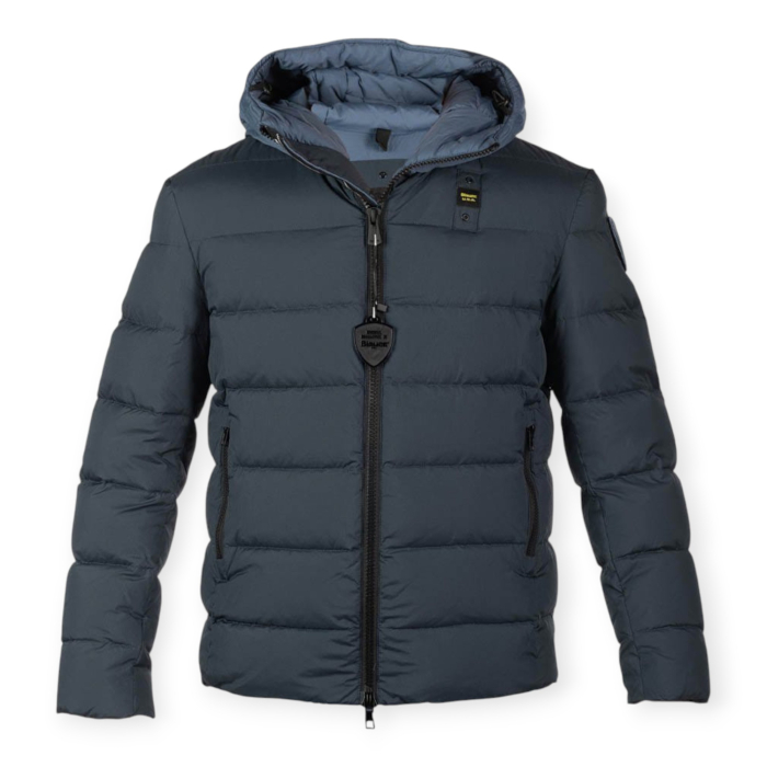 BLAUER PIUMINO BLU BICOLORE