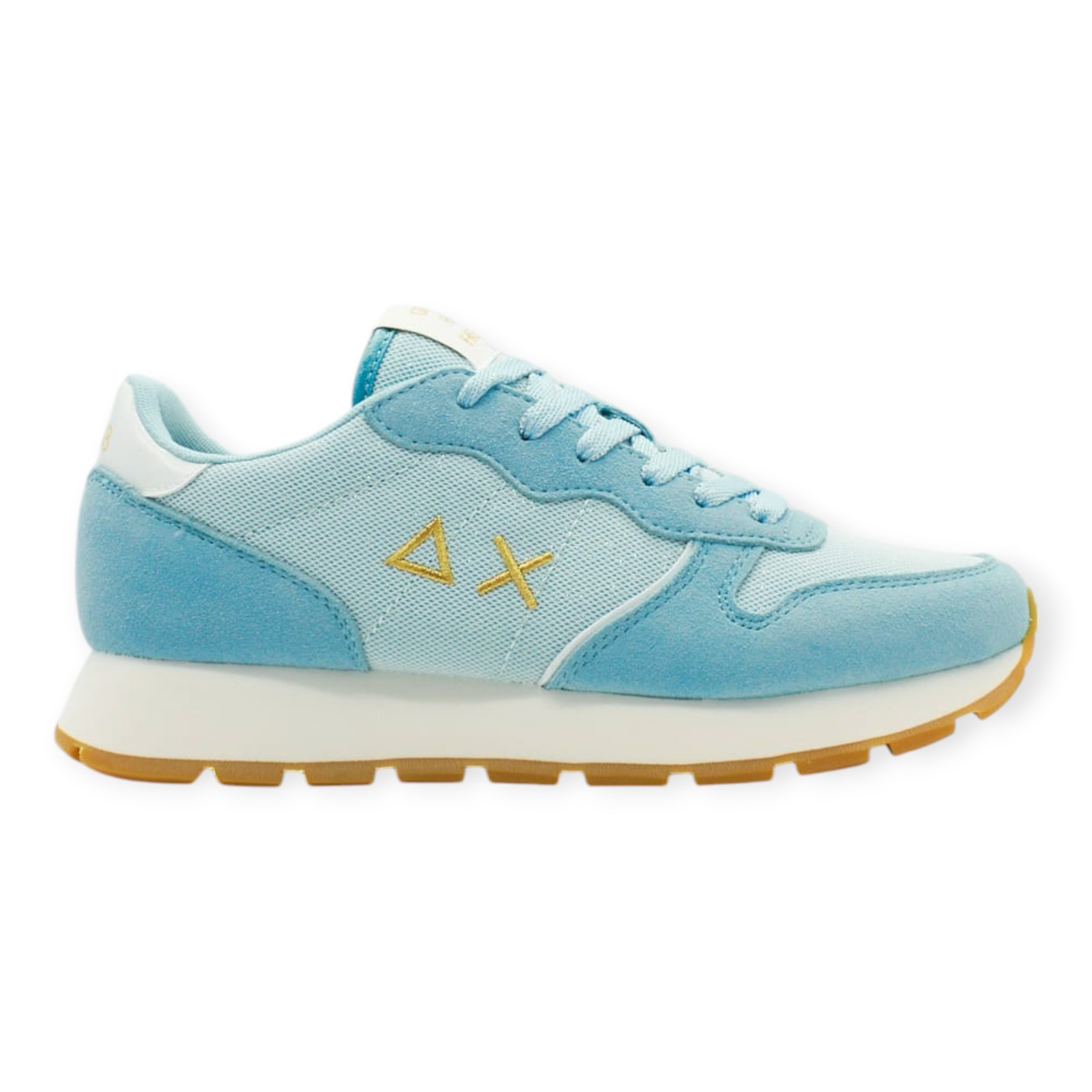 SUN 68 ALLY GLITTER TEXTILE OUTLET SNEAKERS DONNA