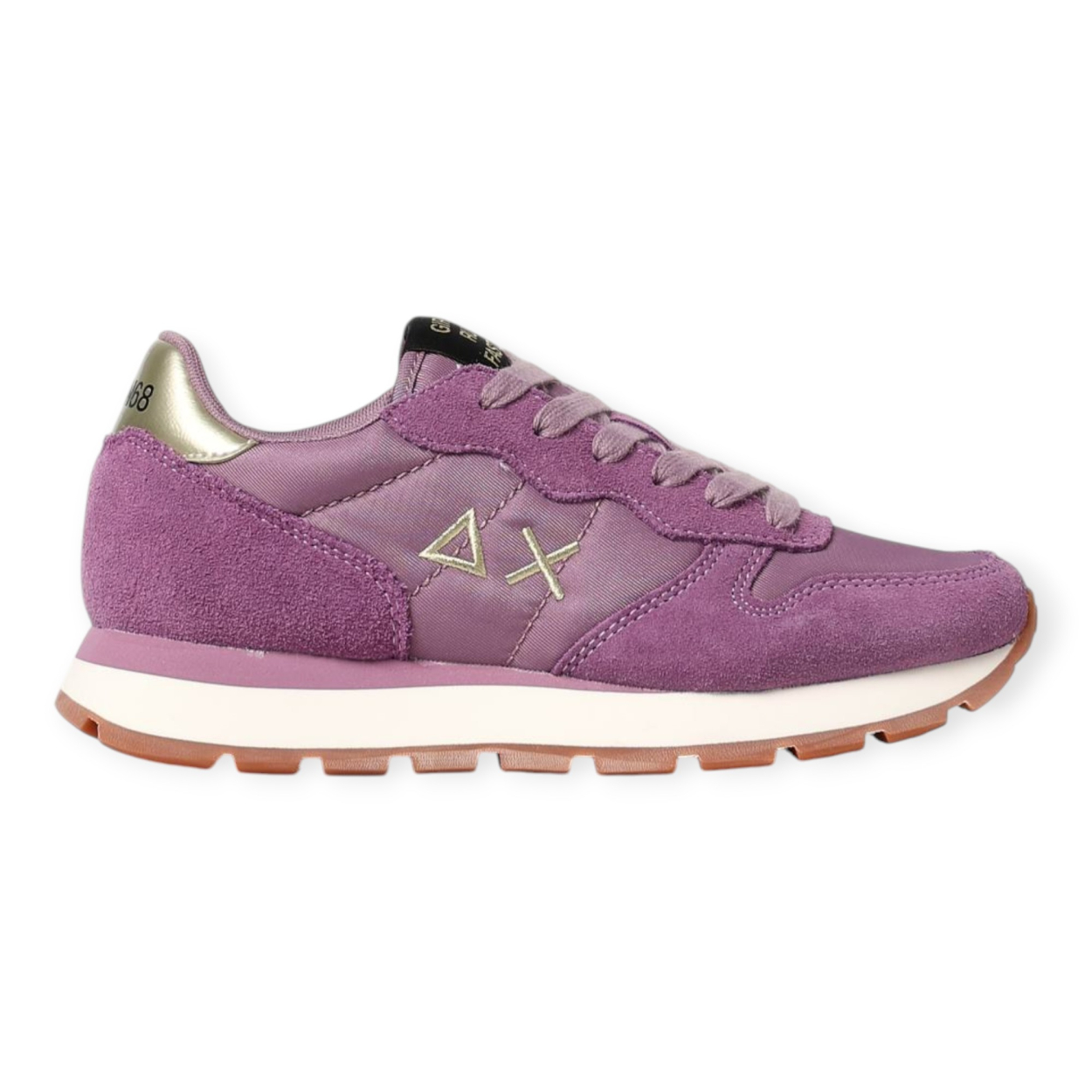 SUN 68 ALLY GOLD SILVER SNEAKERS DONNA OUTLET