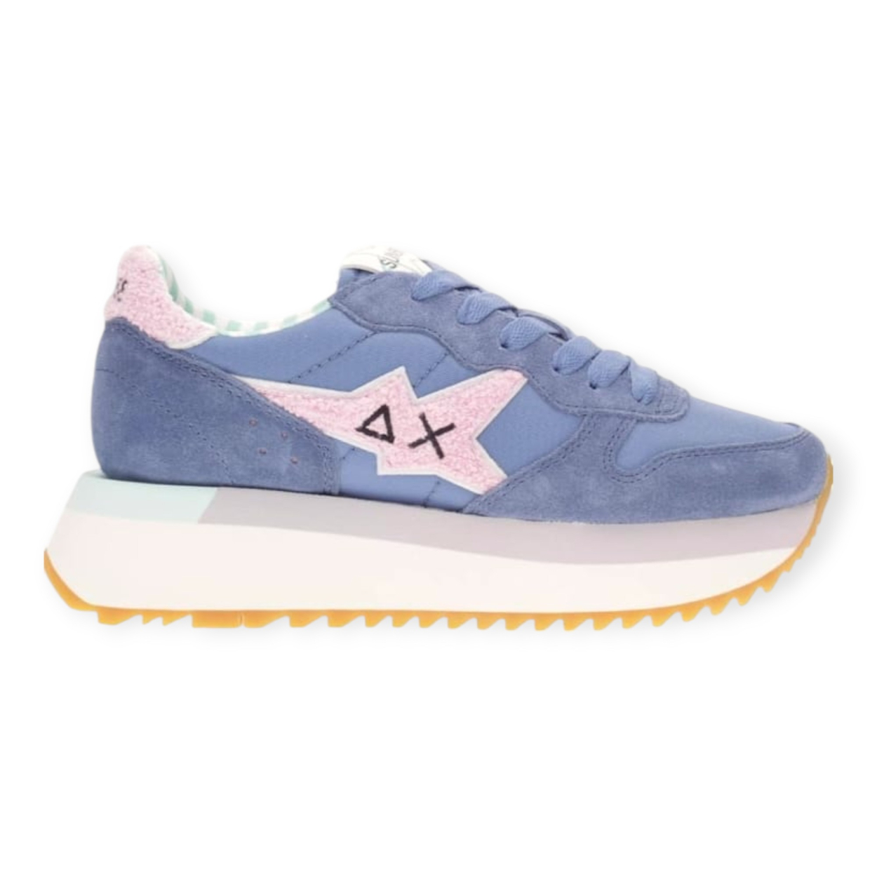 SUN 68 BIG STARGIRL SPONGE LOGO SNEAKERS DONNA OUTLET