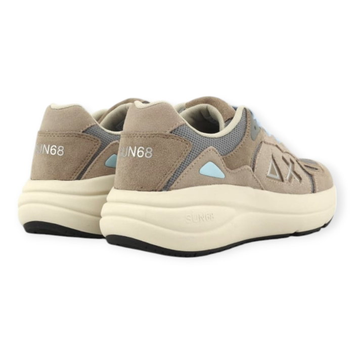 SUN 68 VENUS SUEDE SNEAKERS DONNA