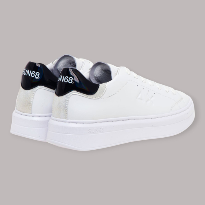 SUN 68 GRACE LEATHER SNEAKERS DONNA OUTLET