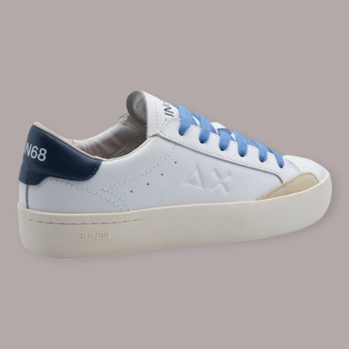 SUN 68 STREET LEATHER SNEAKERS UOMO 2