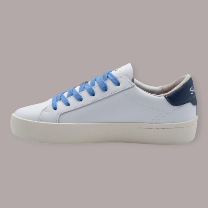 SUN 68 STREET LEATHER SNEAKERS UOMO
