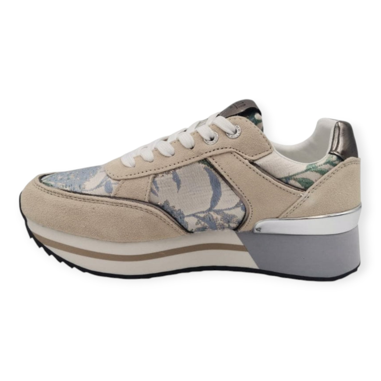 YNOT MILANO SNEAKERS DONNA CAMOSCIO E...