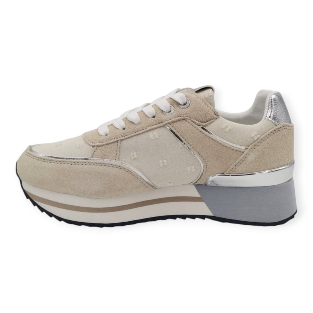 YNOT MILANO SNEAKERS DONNA CAMOSCIO E...