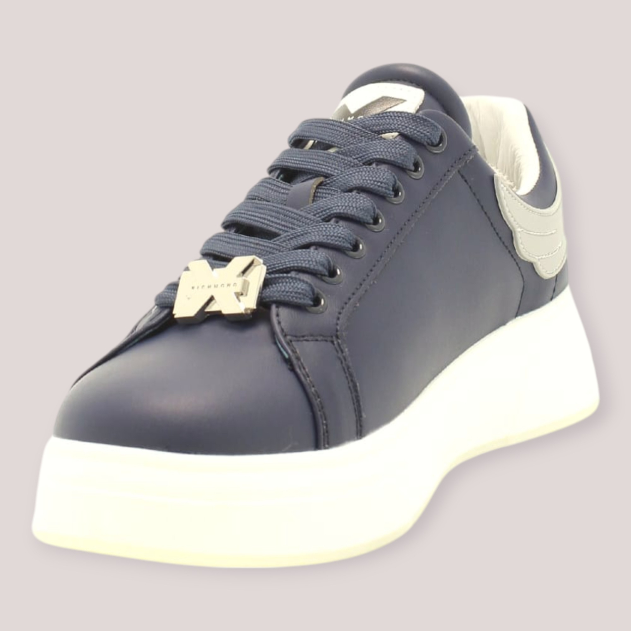JOHN RICHMOND SNEAKERS UOMO BLU NAVY