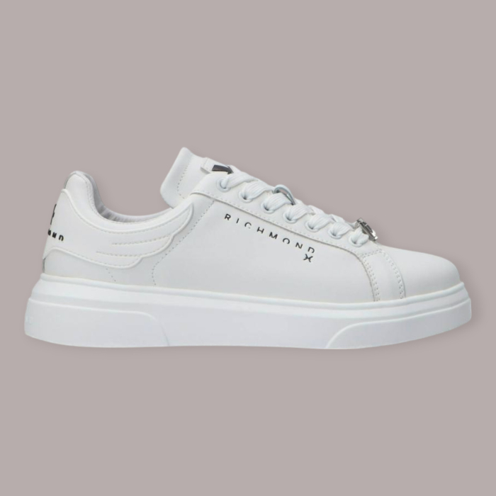 JOHN RICHMOND SNEAKERS DONNA IN PELLE BIANCO