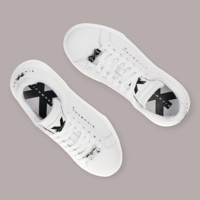 JOHN RICHMOND SNEAKERS DONNA IN PELLE BIANCO