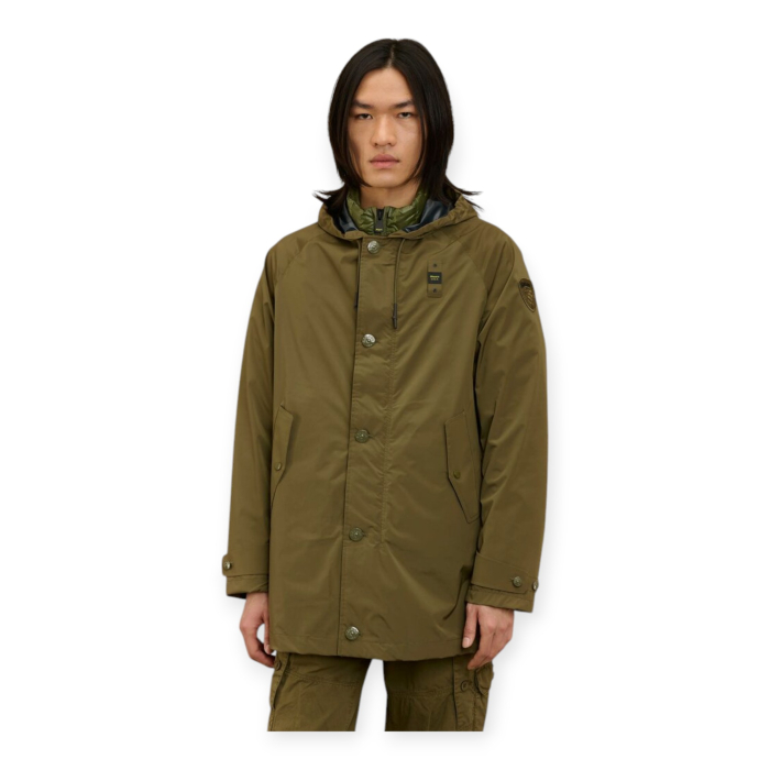 BLAUER TRENCH LUNGO UOMO CHILTON 2