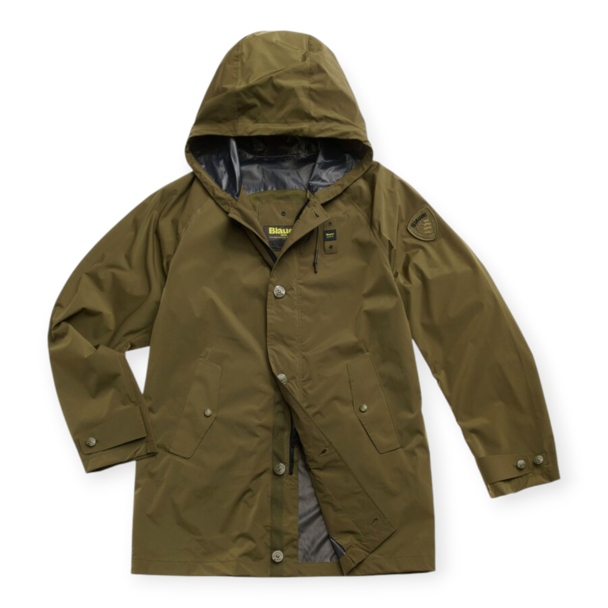 BLAUER TRENCH LUNGO UOMO CHILTON