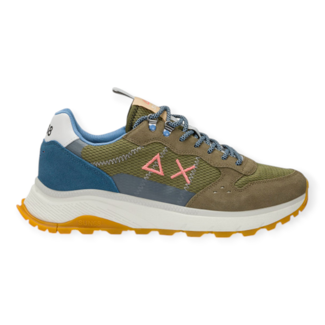 SUN 68 FIRE & CAMPING SNEAKERS UOMO