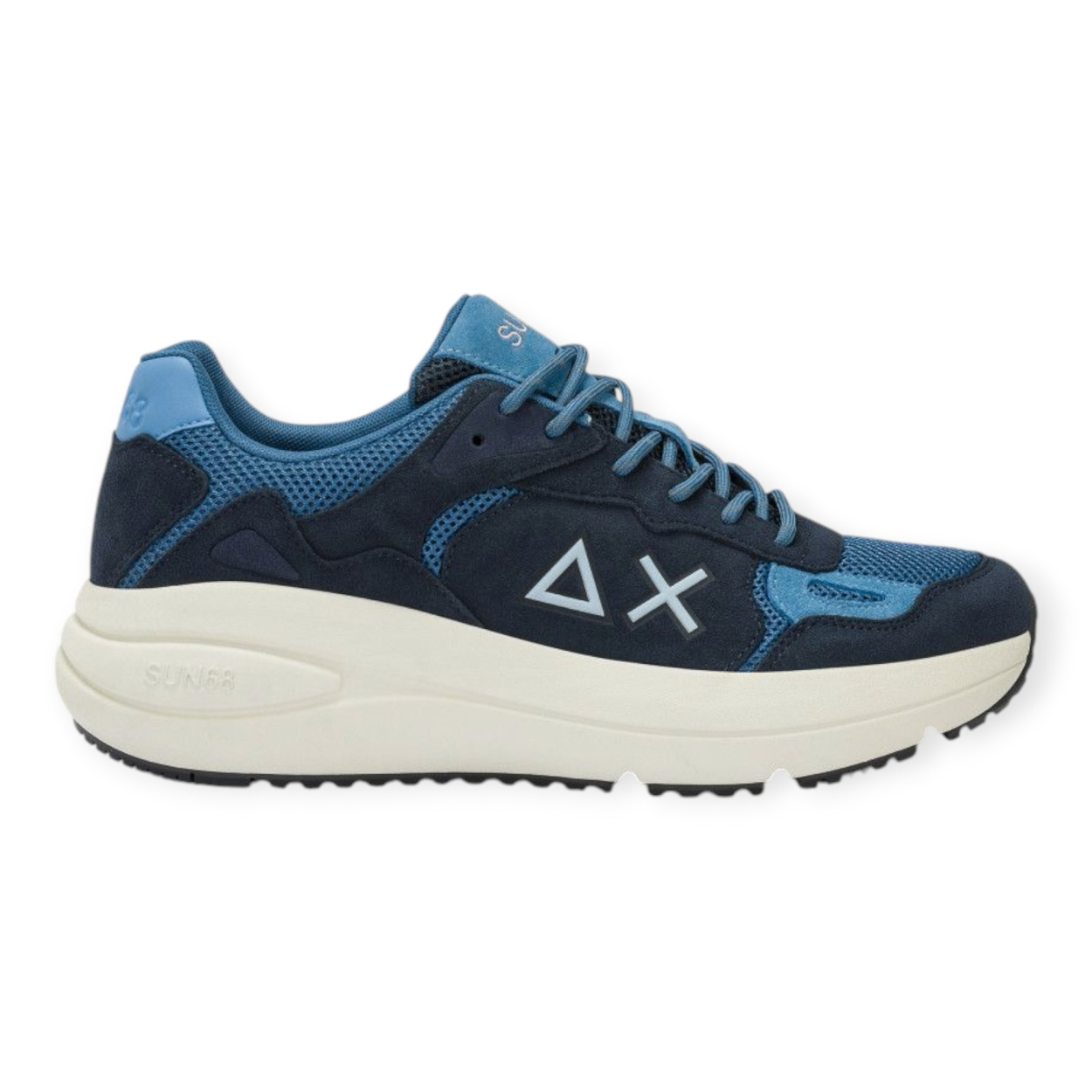 SUN 68 JUPITER SUEDE SNEAKERS UOMO