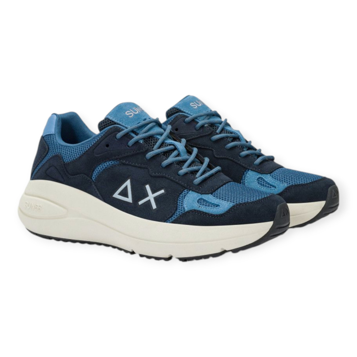 SUN 68 JUPITER SUEDE SNEAKERS UOMO