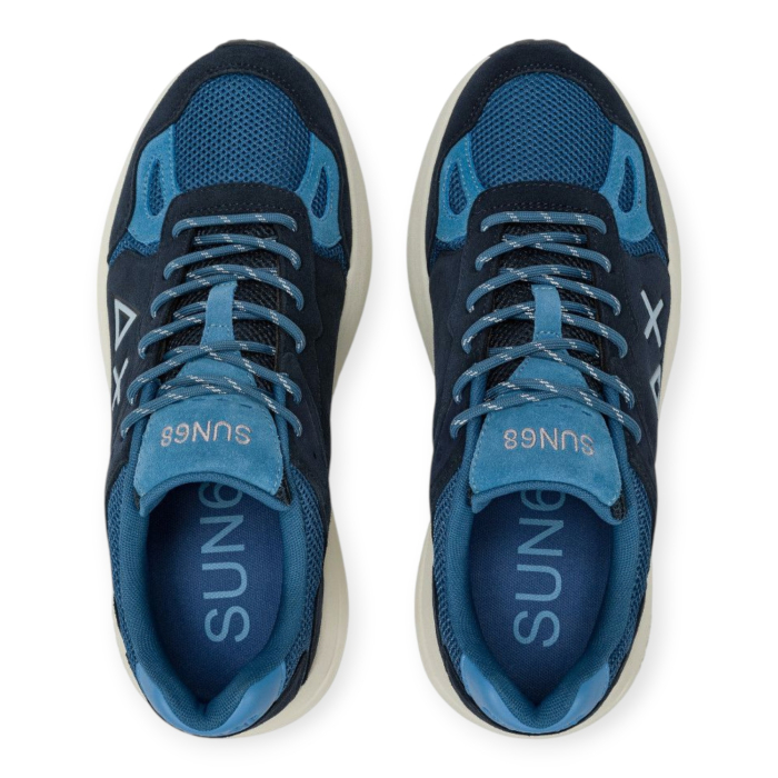 SUN 68 JUPITER SUEDE SNEAKERS UOMO