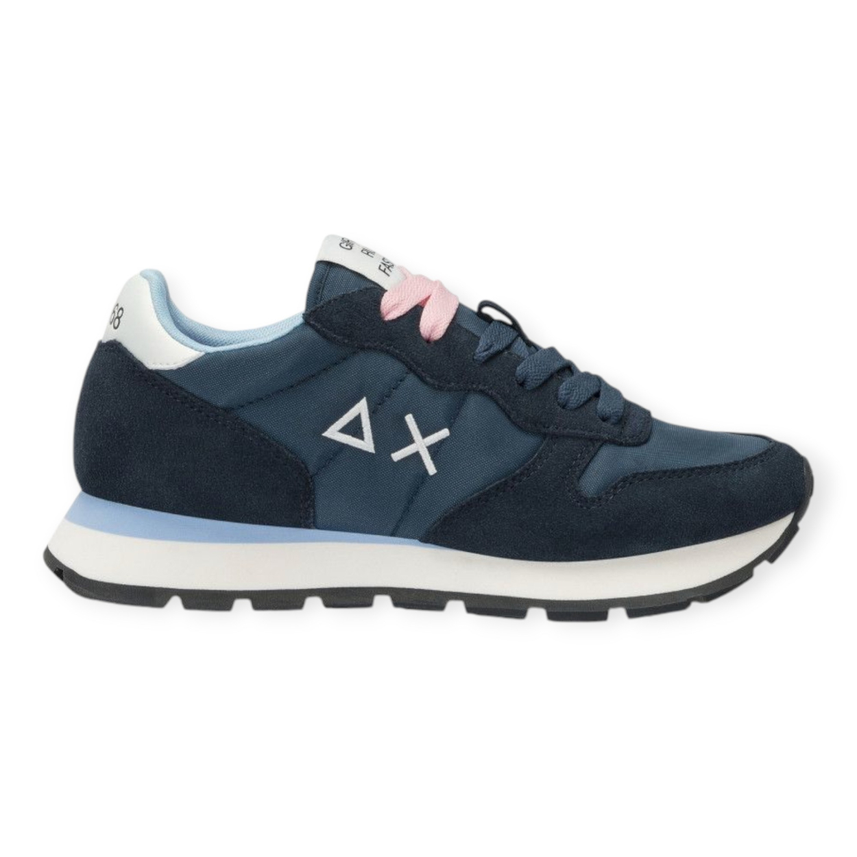 SUN 68 ALLY SOLID NYLON SNEAKERS DONNA