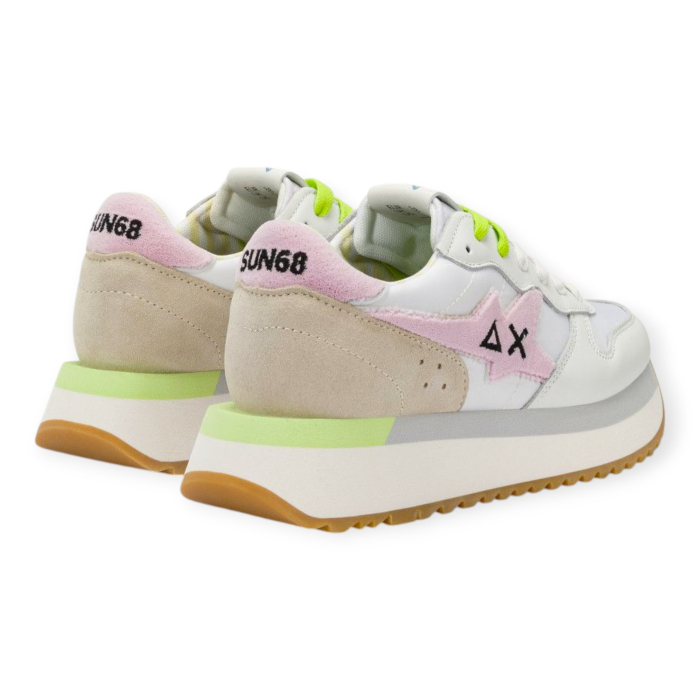 SUN 68 BIG STARGIRL SPONGEE LOGO SNEAKERS DONNA