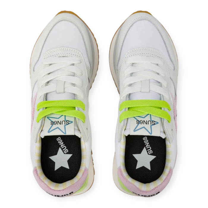 SUN 68 BIG STARGIRL SPONGEE LOGO SNEAKERS DONNA