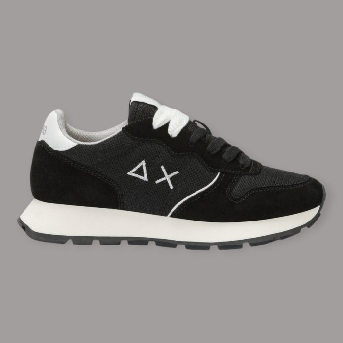 SUN 68 ALLY GLITTER TEXTILE SNEAKERS DONNA