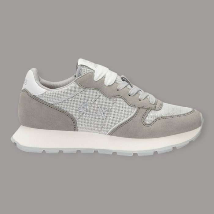 SUN 68 ALLY GLITTER TEXTILE SNEAKERS DONNA