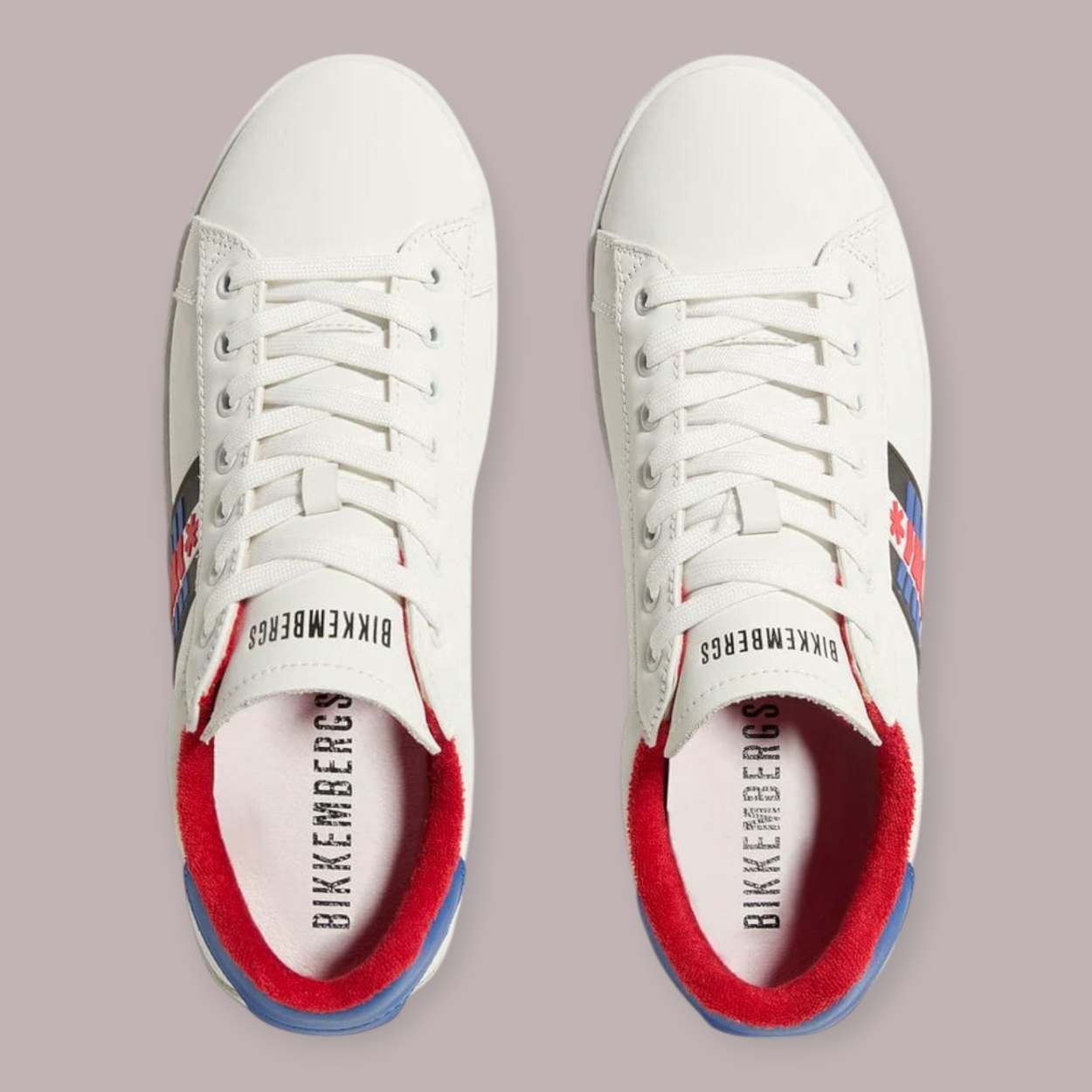 BIKKEMBERGS RECOBA IN PELLE SNEAKERS...