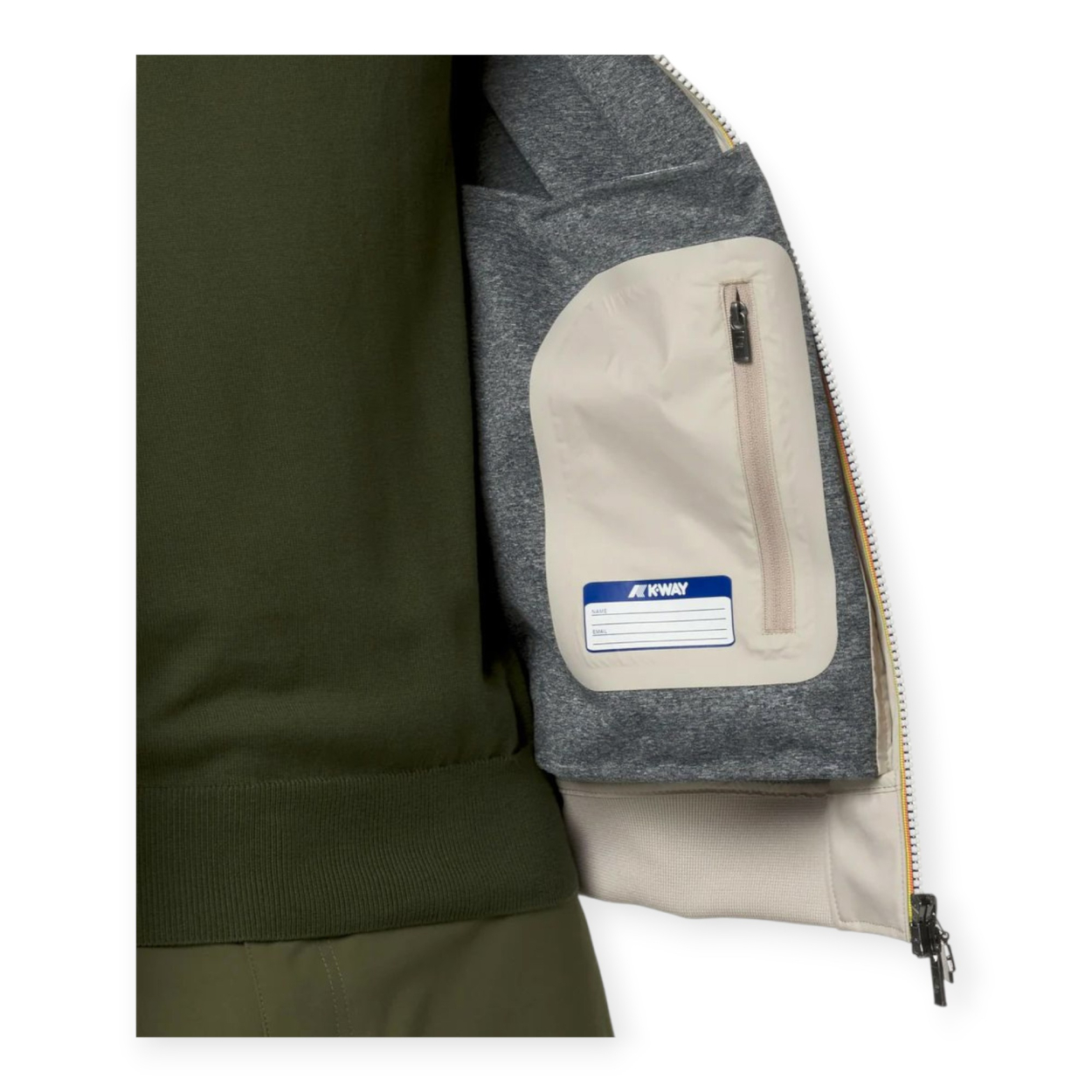 K-WAY ARSENE BONDED JERSEY GIUBBINO UOMO K-WAY ARSENE BONDED JERSEY GIUBBINO UOMO