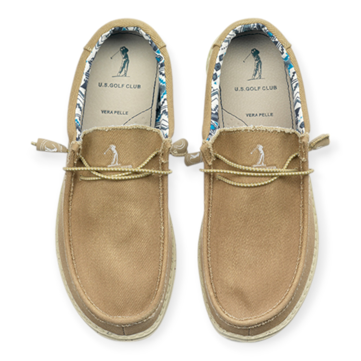 U.S. GOLF CLUB MOCASSINO IN TESSUTO UOMO