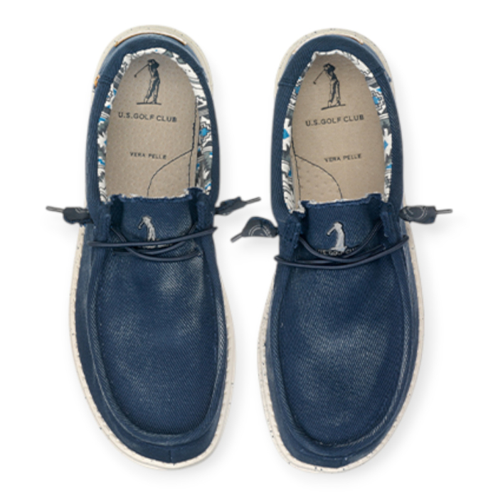 U.S. GOLF CLUB MOCASSINO IN TESSUTO UOMO