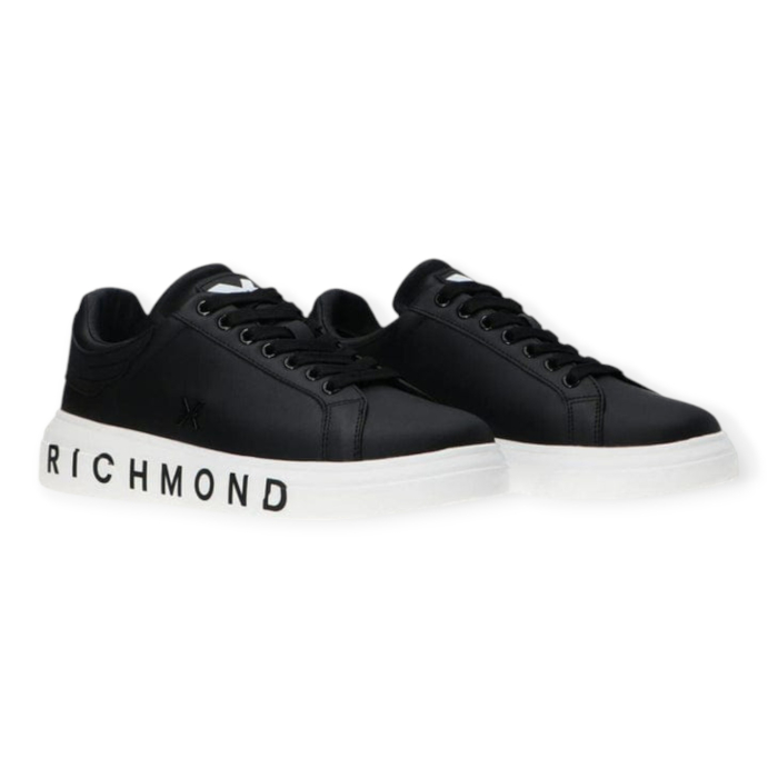 JOHN RICHMOND SNEAKERS UOMO LOGO METALLO 2
