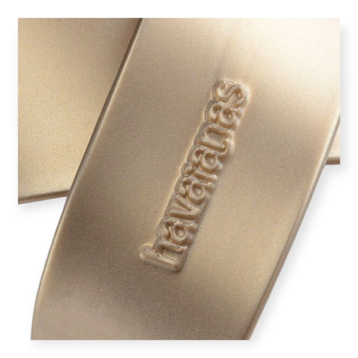 HAVAIANAS AQUA METALLIC CIABATTE DONNA