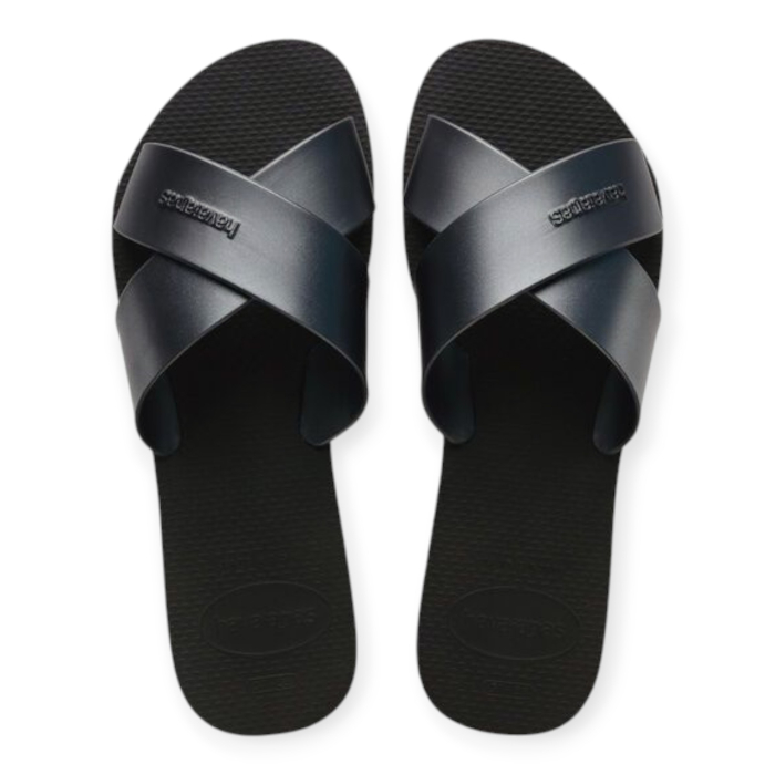 HAVAIANAS AQUA METALLIC CIABATTE DONNA