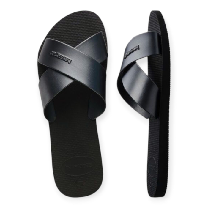 HAVAIANAS AQUA METALLIC CIABATTE DONNA