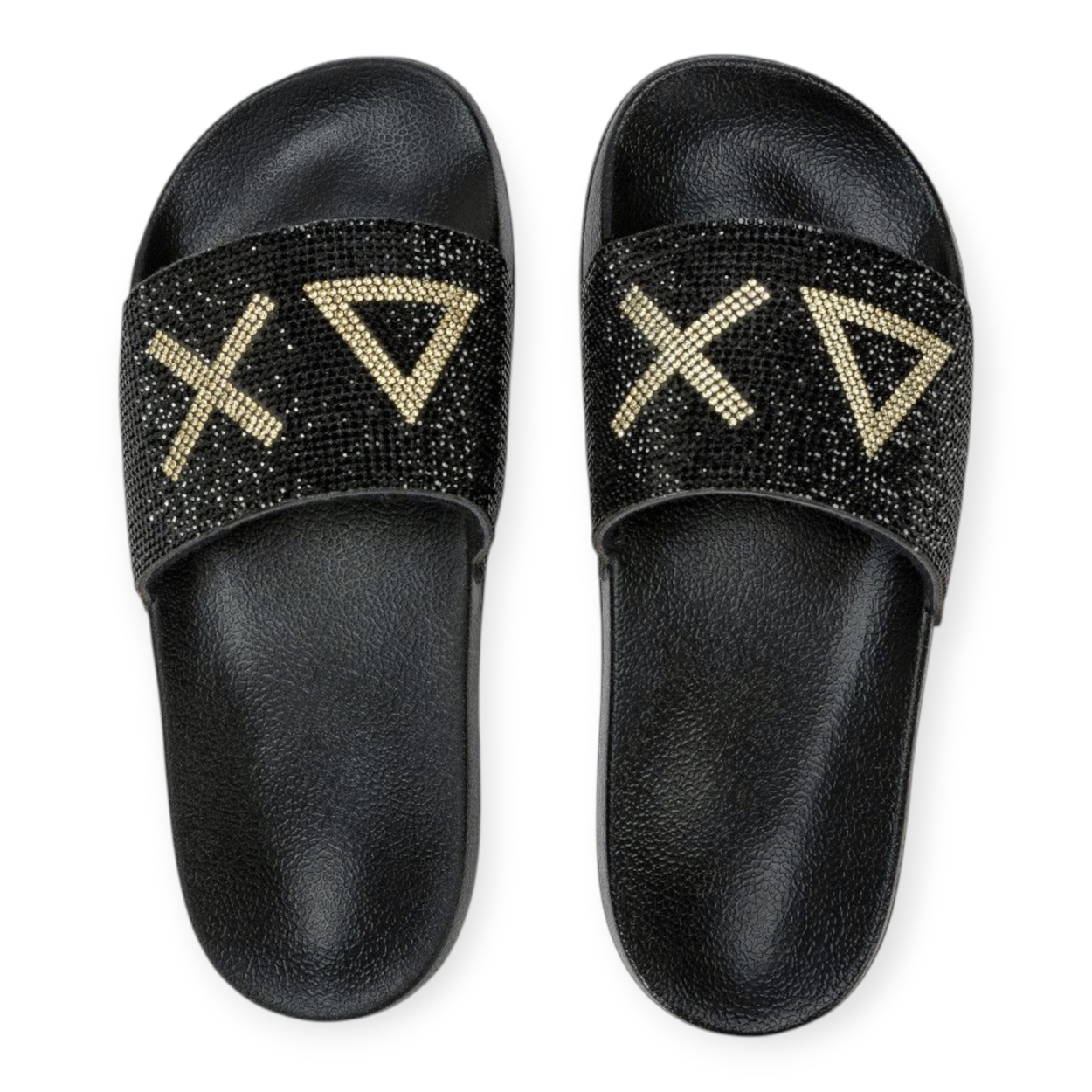 SUN 68 SLIDE IN PU CON STRASS CIABATTE DONNA