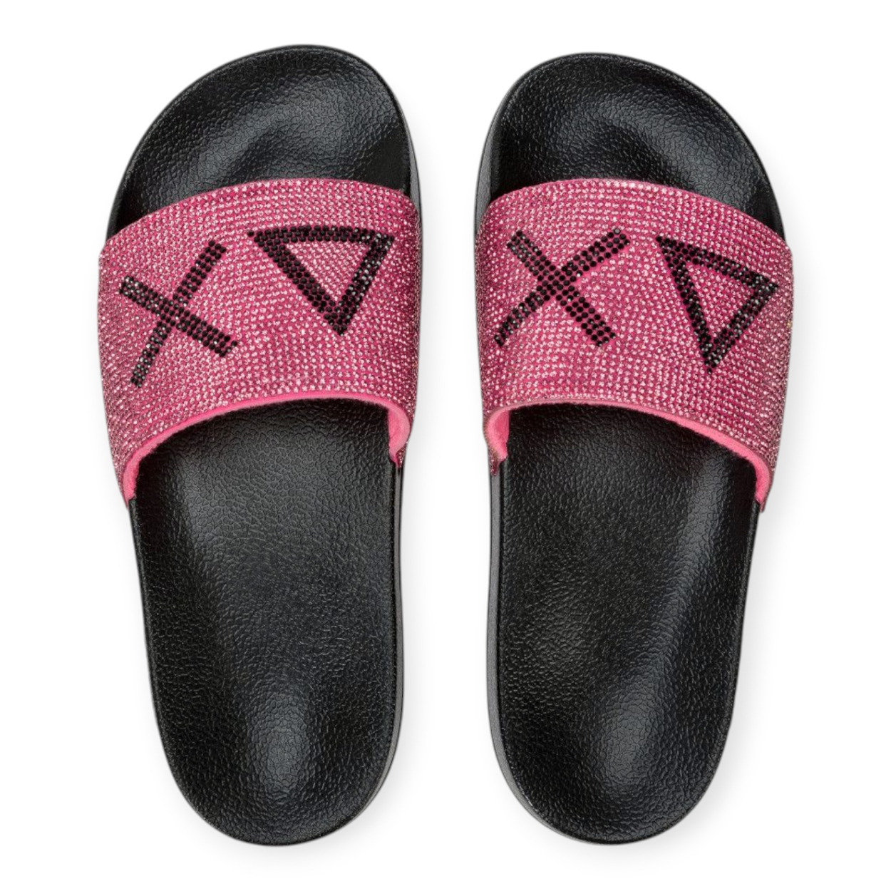 SUN 68 SLIDE IN PU CON STRASS CIABATTE DONNA