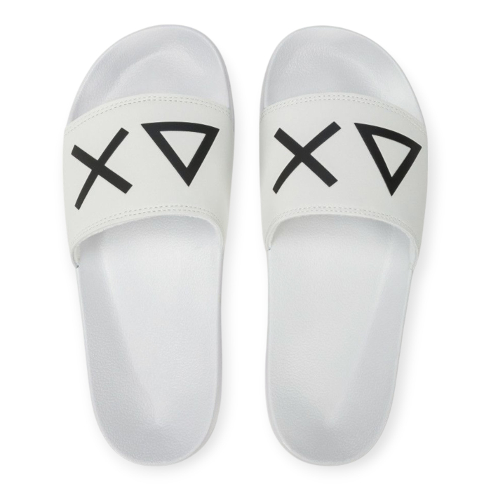 SUN 68 SLIPPERS LOGO CIABATTE UOMO