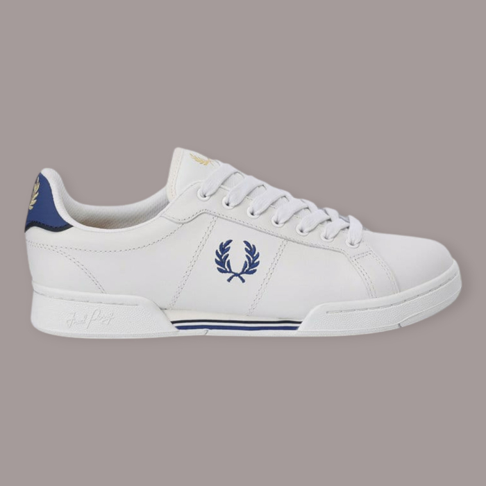 FRED PERRY B722 SNEAKERS UOMO IN PELLE