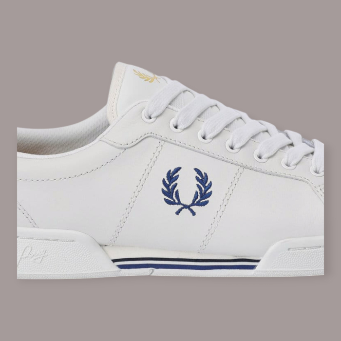 FRED PERRY B722 SNEAKERS UOMO IN PELLE